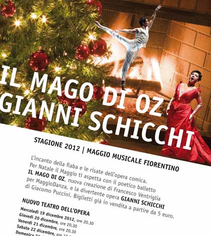 Il Mago di Oz e Gianni Schicchi al Nuovo Teatro dell'Opera di Firenze