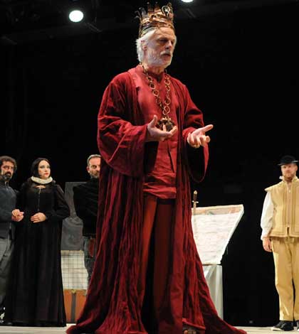 Michele Placido in "Re Lear"