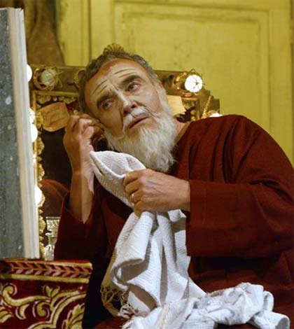 Franco Branciaroli in "Servo di scena"