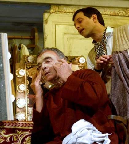 Franco Branciaroli in "Servo di scena"