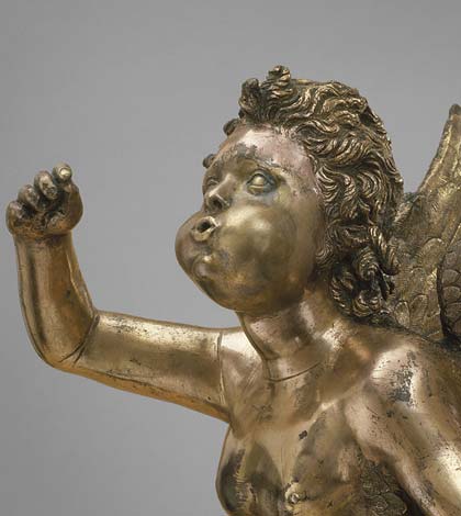 Spiritello, 1432 circa, bronzo dorato