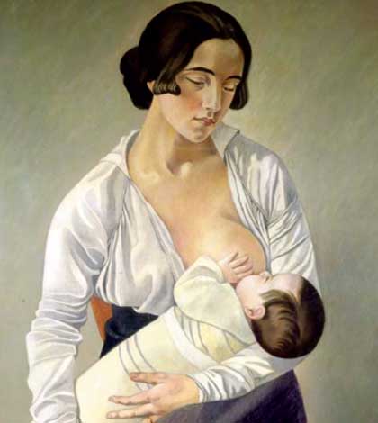 Gino Severini, "Maternità particolare"