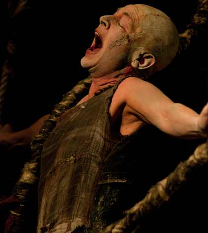 Pamela Villoresi in "Memorie di una schiava" - foto Pino Miraglia