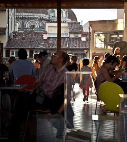 La caffetteria delle Oblate di Firenze