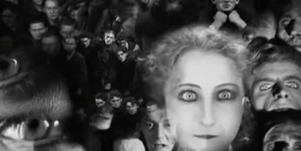 Una scena di "Metropolis" di Fritz Lang