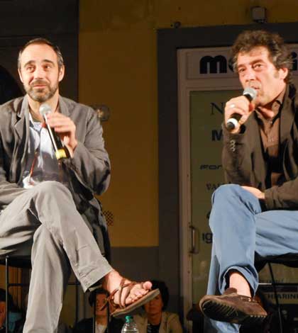 Sandro Veronesi e Niccolò Ammaniti a Prato