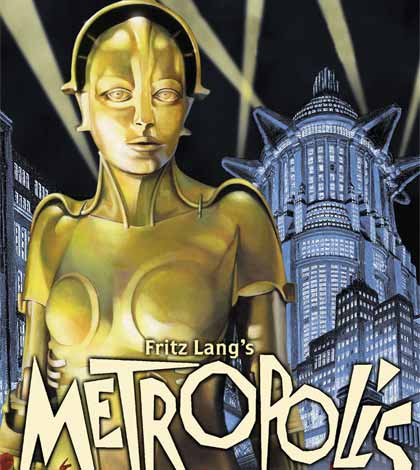 Locandina di "Metropolis" di Fritz Lang