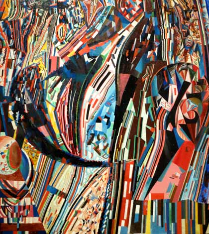 Pavel Filonov - Senza titolo - L’Avanguardia russa, la Siberia e l’Oriente - Palazzo Strozzi Firenze