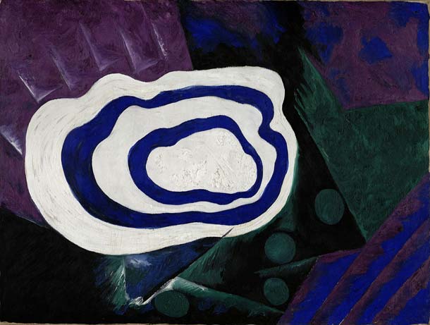 Natalia Goncharova (Nagaevo 1881–Paris 1962), Emptiness, 1913–14, oil on canvas; 80 x 106 cm. Moscow, State Tretyakov Gallery, inv. Zh- 1543 