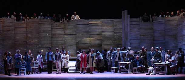 Una scena di Carmen 