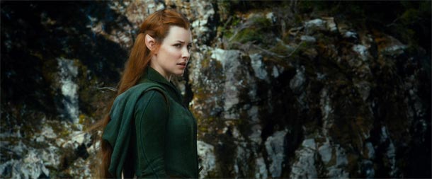 Una scena del film "Lo Hobbit: La Desolazione di Smaug"