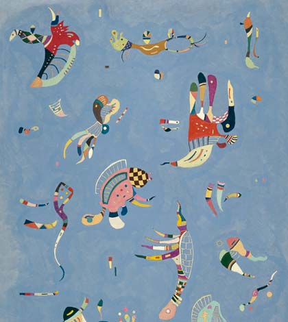 Vassily Kandinsky Bleu de ciel (Azzurro cielo) 1940 Olio su tela, cm 100 x 73 Donazione Nina Kandinsky, 1976 Service de la documentation photographique du MNAM ‐ Centre Pompidou, MNAM‐CCI © Centre Pompidou, MNAM‐CCI / Service de la documentation photographique du MNAM / Dist. RMNGP © Vassily Kandinsky by SIAE 2013