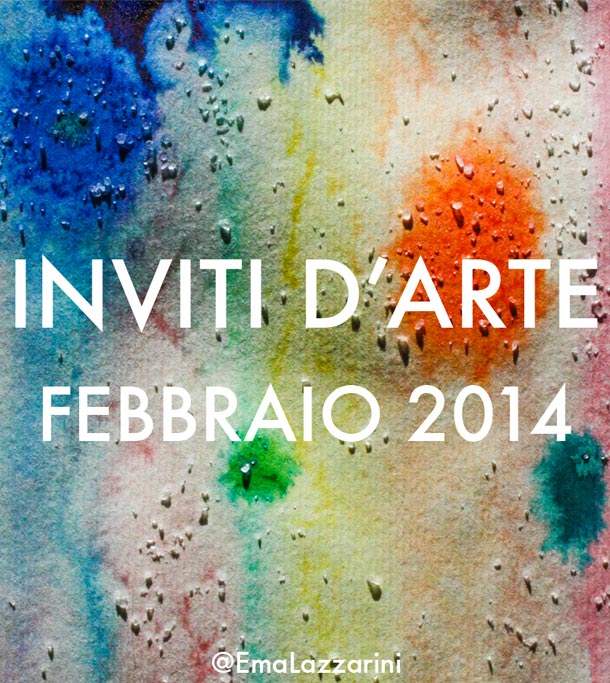 Inviti d'arte: febbraio 2014 - illustrazione Emanuela Lazzarini
