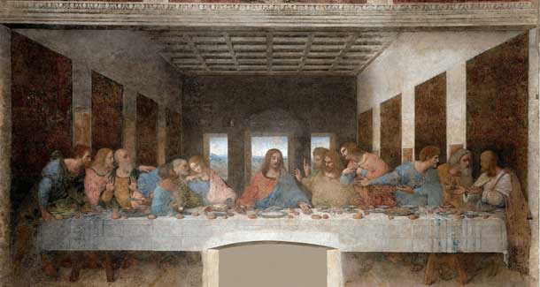 Ultima cena di Leonardo da Vinci