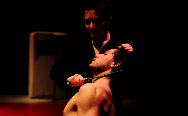 Teatro di Dioniso - Lo stupro di Lucrezia - foto G. Caira