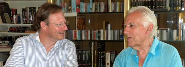 Paolo Carlini con Giorgio Gaslini