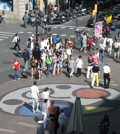 La Rambla di Barcellona_ph Fermata Spettacolo