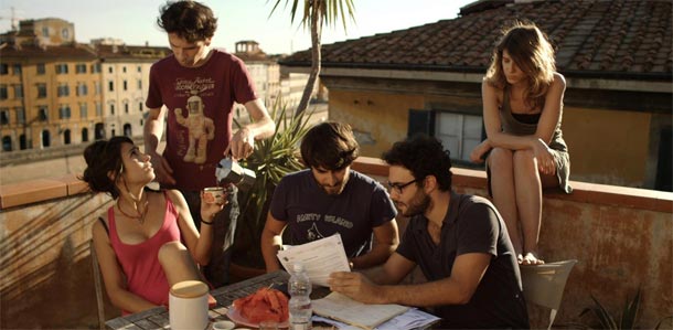 Una scena del film "Fino a qui tutto bene"