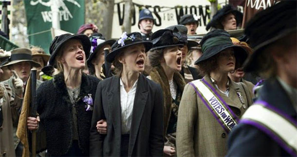Suffragette - Una scena del film