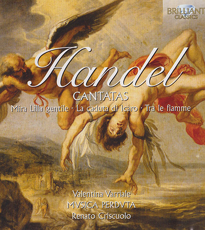 La copertina del CD Handel Italian Cantatas La copertina del CD Handel Italian Cantatas