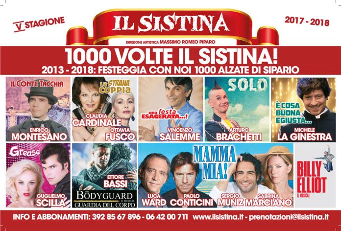 locandina Sistina