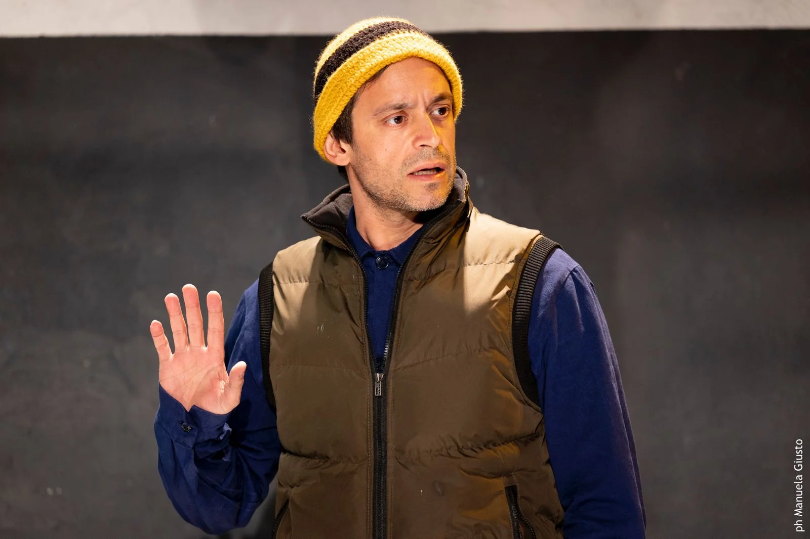 Leonardo Maddalena in "Meno di due" Leonardo Maddalena in "Meno di due"