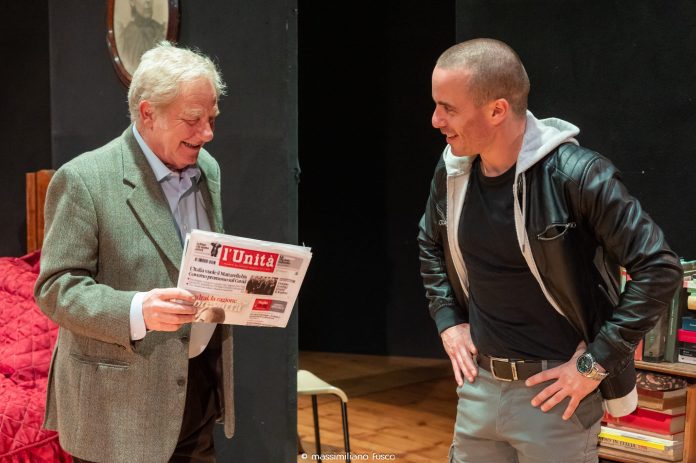 Antonello Fassari e Alberto Onofrietti al Teatro Parioli con "Farà Giorno". Antonello Fassari e Alberto Onofrietti al Teatro Parioli con "Farà Giorno".