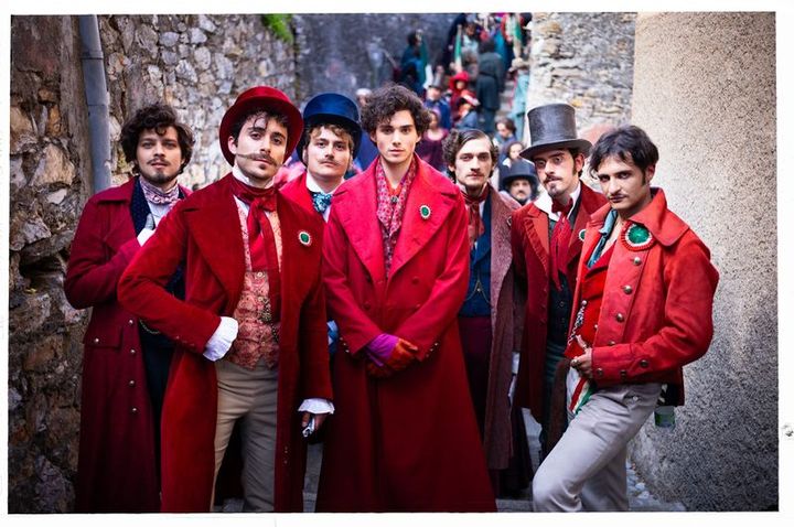 Il Cast di "Mameli il ragazzo che sognò l'Italia".