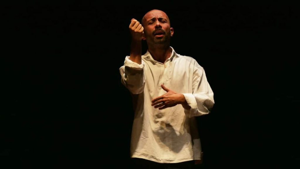 Antonello Pascale in "Il piccolo principe... In arte Totò" in scena al Cometa Off di Roma dal 19 al 24 marzo. 
