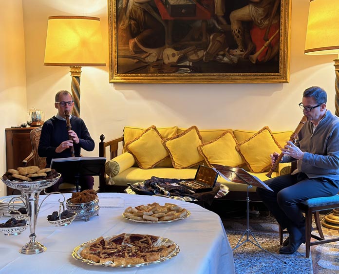 Pausa musicale a Palazzo Sinibaldo Fieschi