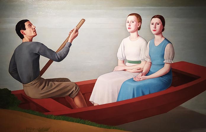 di Antonio Donghi. Particolare