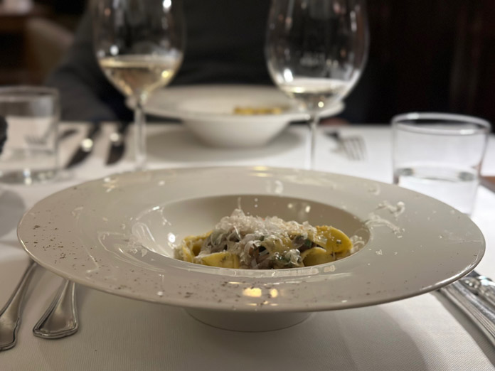 Tagliatelle al ragù di cervo