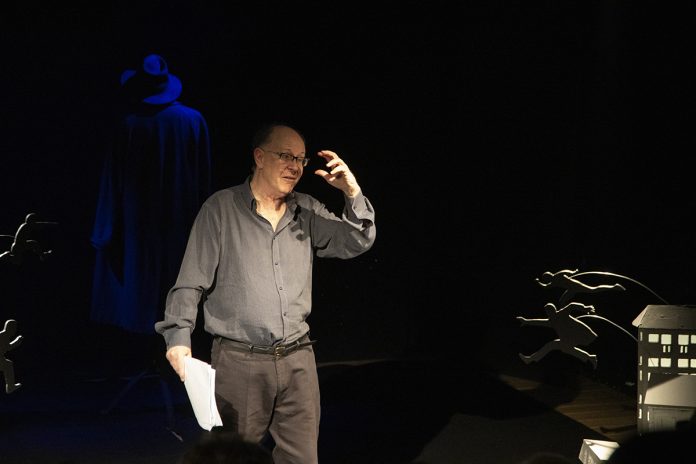 Giuseppe Manfridi in "L'uomo che volò oltre sé stesso".