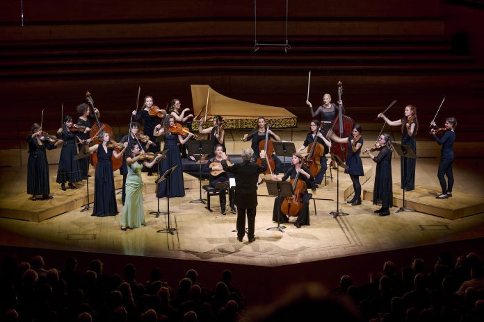Jordi Savall e Les Musiciennes du Concert des Nations foto Les Musiciennes