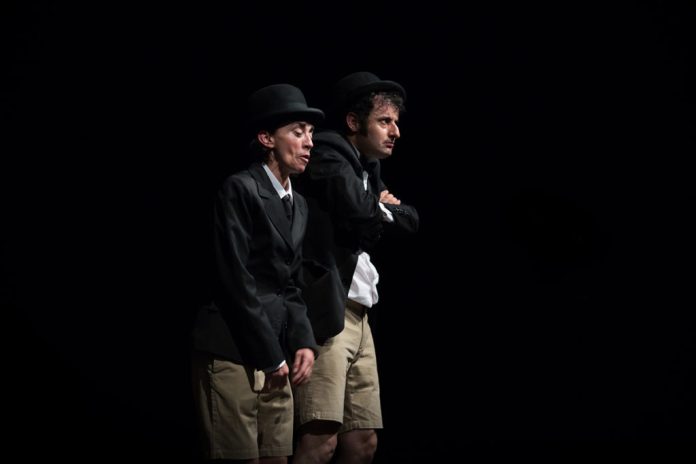 Elvira Frosini e Daniele Timpano (Frosini/Timpano) in Acqua di colonia in scena al teatro Basilica di Roma dal 19 al 23 febbraio 2025. Elvira Frosini e Daniele Timpano (Frosini/Timpano) in Acqua di colonia in scena al teatro Basilica di Roma dal 19 al 23 febbraio 2025.