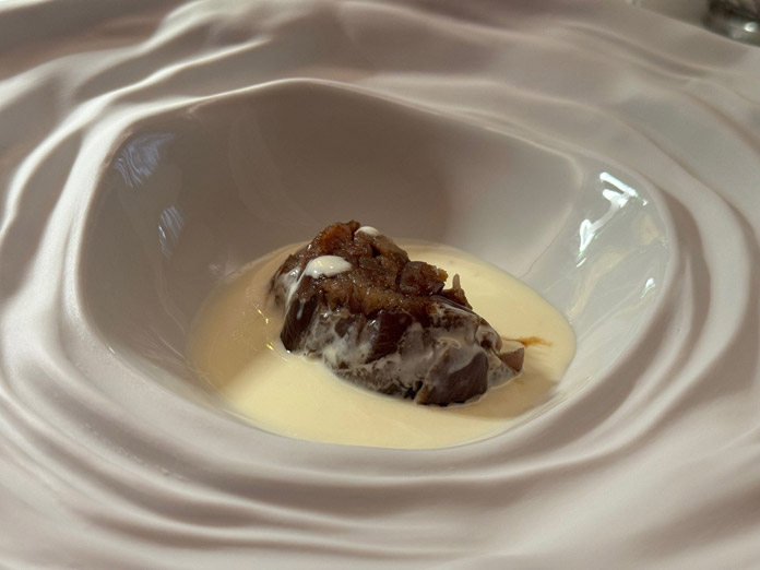 Tatin di cipolla di Treschietto con salsa alla toma @ Fermata Spettacolo