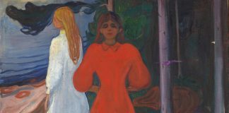 Edvard Munch Rosso e bianco 1899–1900 Olio su tela, 93,5x129,5 cm Photo © Munchmuseet