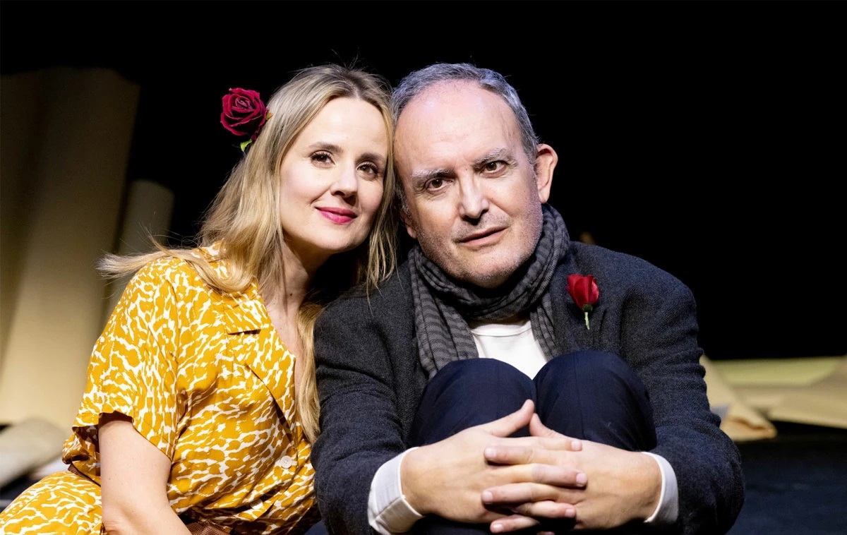 Elisa Di Eausanio e Andrea Lolli in ¡AY CARMELA! in scena al Teatro Palladium dal 6 all'8 maggio 2025.
