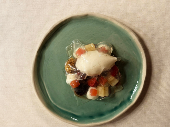 Dessert alle fragola e rabarbaro © Fermata Spettacolo