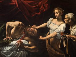 Michelangelo Merisi detto Caravaggio "Giuditta e Oloferne" Olio su tela, altezza x larghezza cm 145 x 195 credit Gallerie Nazionali di Arte Antica, Roma (MiC) -Bibliotheca Hertziana, Istituto Max Planck per la storia dell'arte/Enrico Fontolan