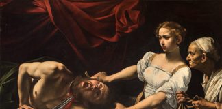 Michelangelo Merisi detto Caravaggio "Giuditta e Oloferne" Olio su tela, altezza x larghezza cm 145 x 195 credit Gallerie Nazionali di Arte Antica, Roma (MiC) -Bibliotheca Hertziana, Istituto Max Planck per la storia dell'arte/Enrico Fontolan