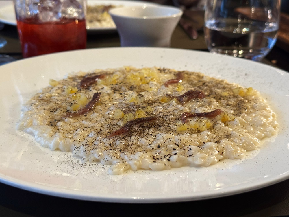 Riso, burrata e limone © Fermata Spettacolo