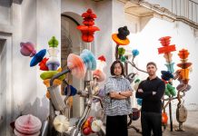 The Eternal Duality di Keita Miyazaki al Ninfeo di Villa Giulia - Foto di Roberto Apa