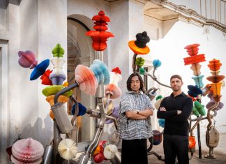 The Eternal Duality di Keita Miyazaki al Ninfeo di Villa Giulia - Foto di Roberto Apa