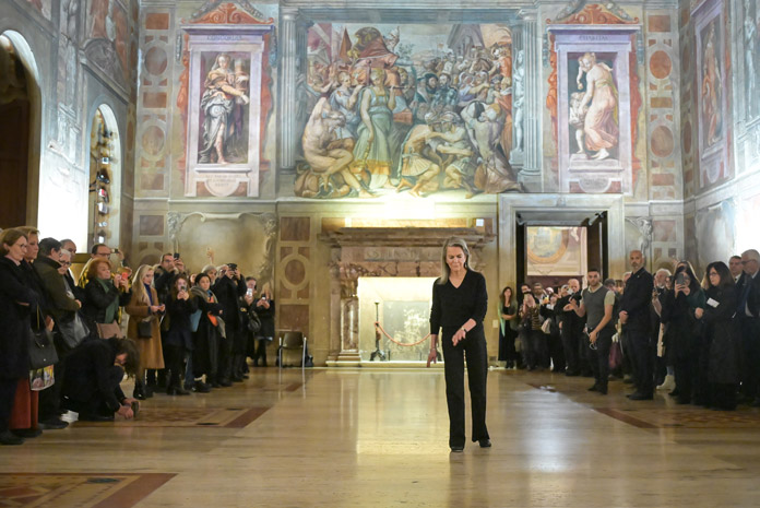 De Humana Mensura di Linda Karshan_live performance ph. Valentina Sensi