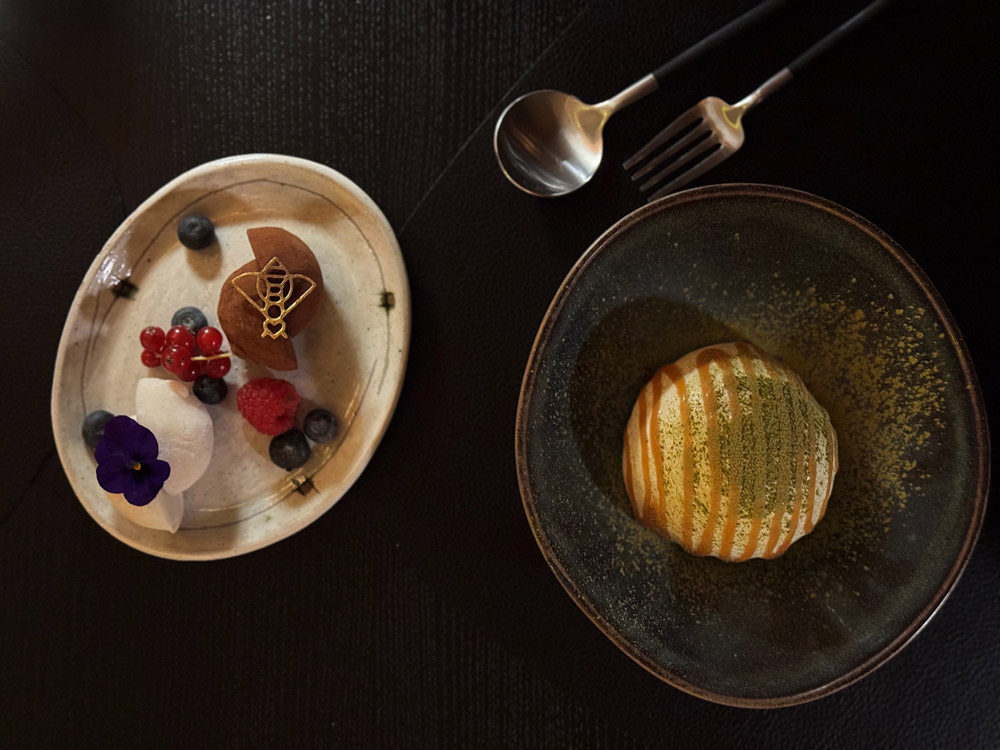 Matcha tiramisù e ice mochi dello chef © Fermata Spettacolo