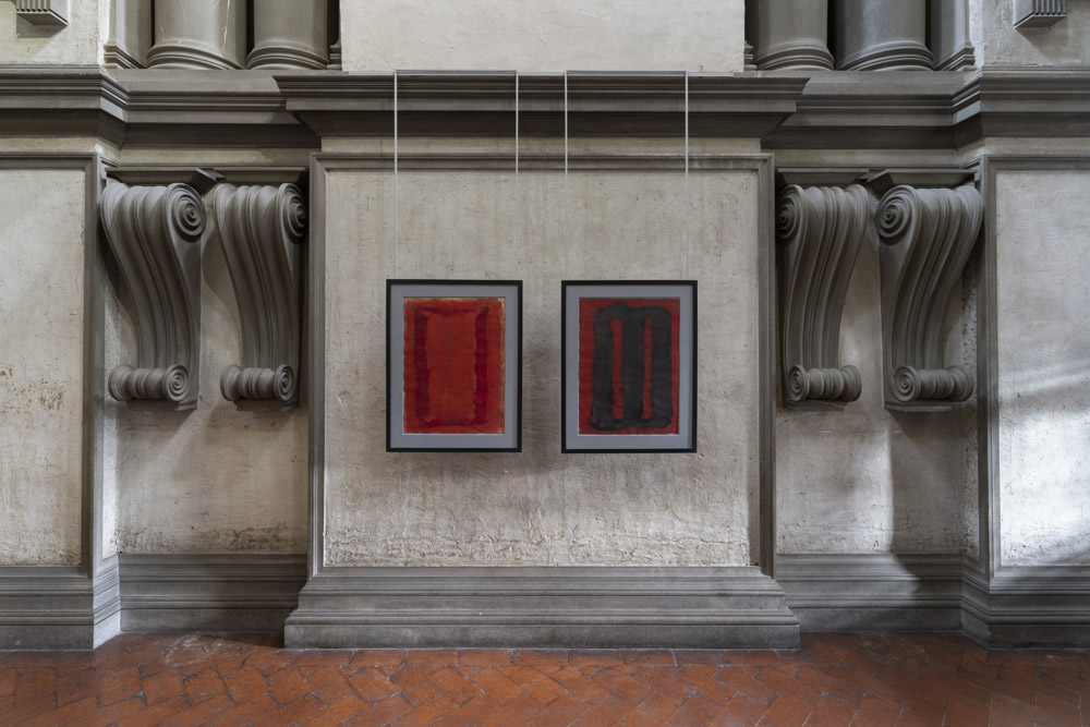 Rothko a Firenze, exhibition views, Palazzo Strozzi, Museo di San Marco, Biblioteca Medicea Laurenziana, Firenze, 2026.Photo Ela Bialkowska, OKNO Studio