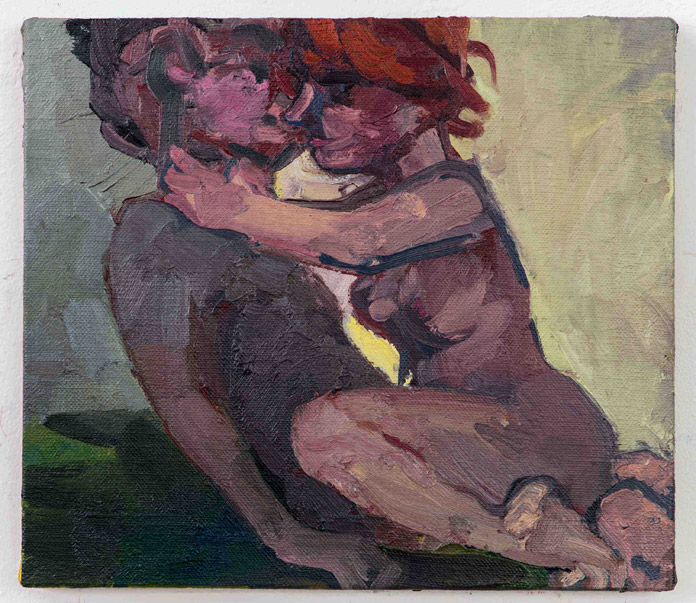 Michael Ajerman, Grip, 2019 Oil on linen 35 x 40 cm Michael Ajerman, Grip, 2019 Oil on linen 35 x 40 cm
