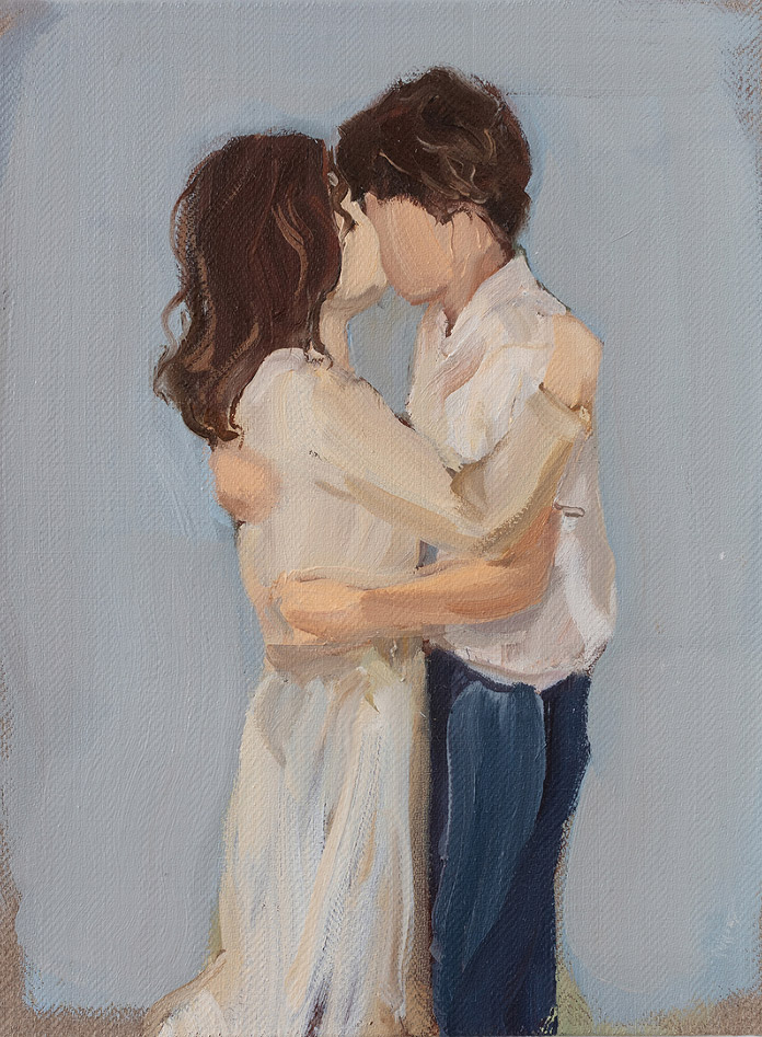 Gideon Rubin, Untitled, 2026Oil on linen mounted on board, 40 x 30