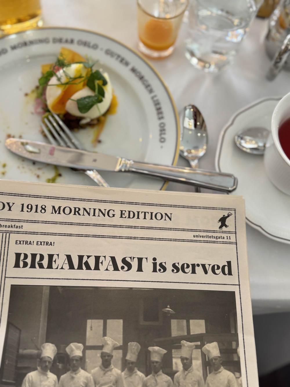 Colazione al Savoy 1918 © Fermata Spettacolo
